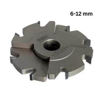   Állítható nútmaró asztali marókés, 150x6-12x30mm, Z8, keményfém (HM), forrasztott lapkás