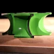 Félkörmaró (rádiuszmaró) asztali marókés, R9mm, 125x18x30mm, Z4, keményfém (HM), konkáv