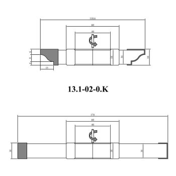 Üveges beltéri ajtógyártó kiegészítő készlet 02